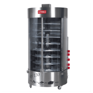 ARV130QC ROSTICERO ASADOR ROTATIVO VERTICAL 130KG GPANIZ