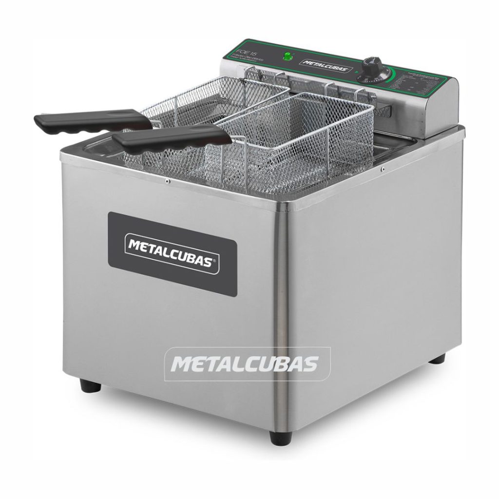 Freidora Metalcubas FOE-15M