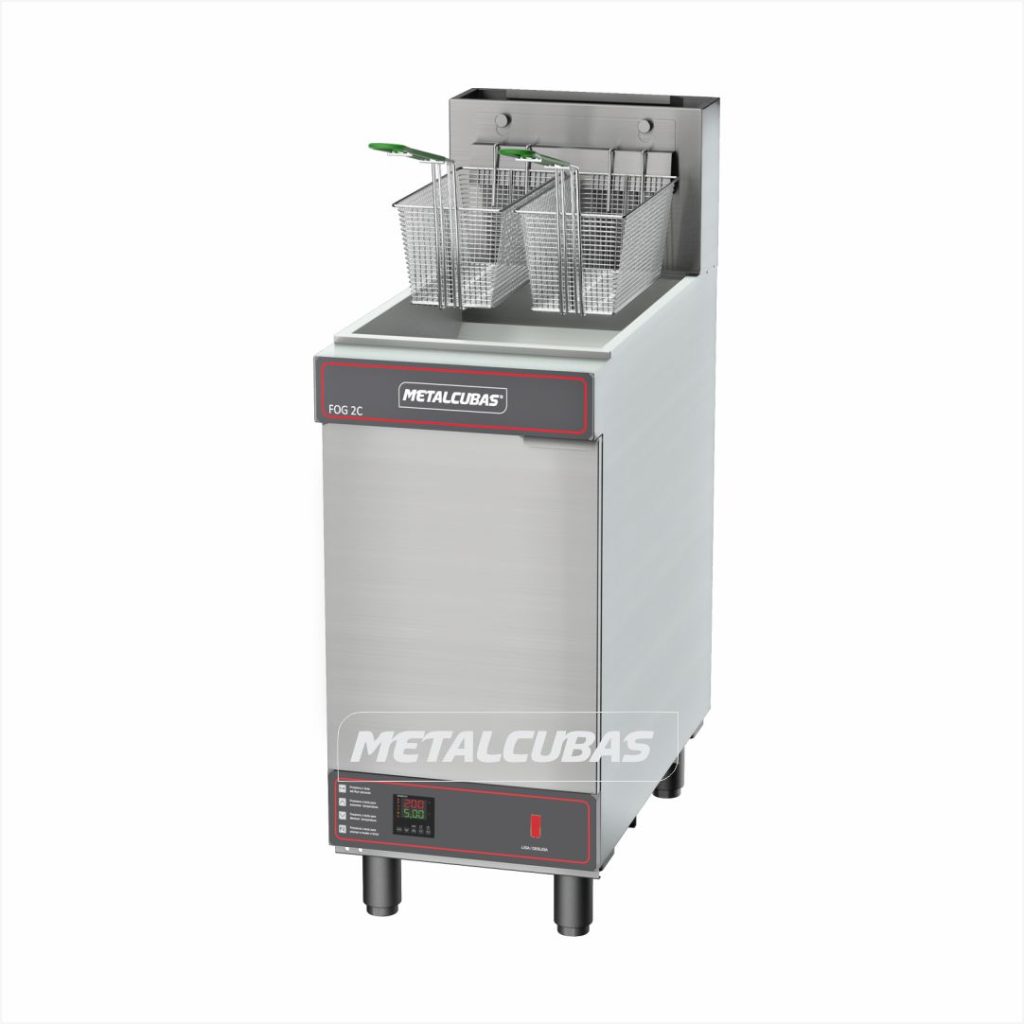 Freidora Metalcubas FOG-2C