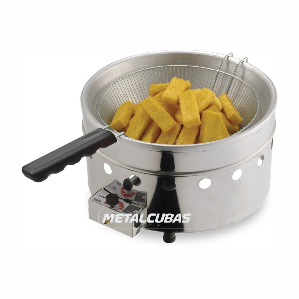 Freidora Metalcubas TFRG-3