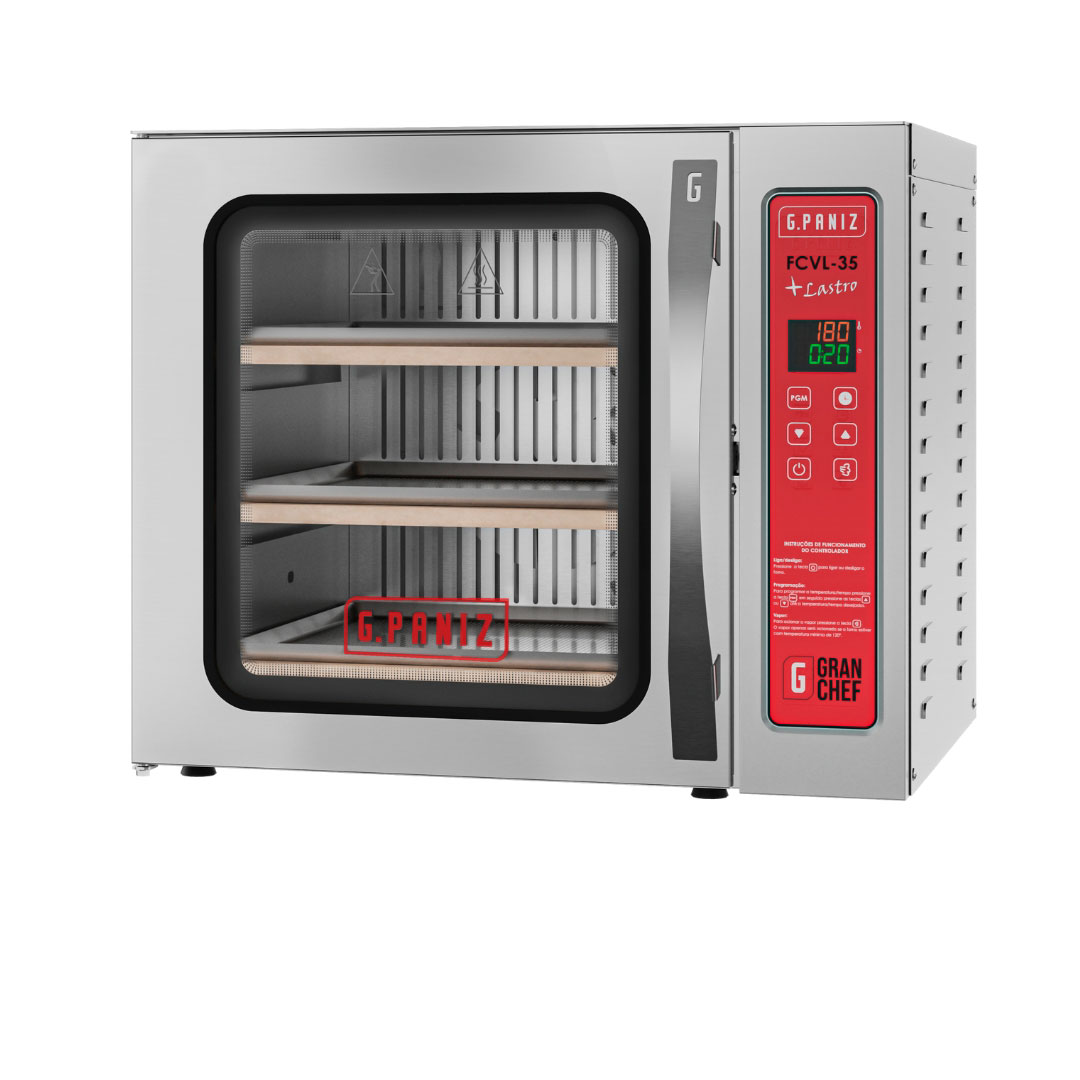 HORNO DE CONVECCION CON PIEDRA FCVL35 GPANIZ